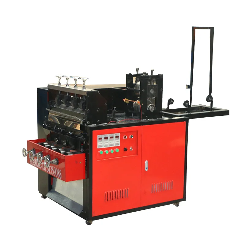 Easy Operate 6 Wires 4 Head High Capacity Automatic Household Cleaning Stainless Steel Wire Wool Sponge Scourer Making Machine