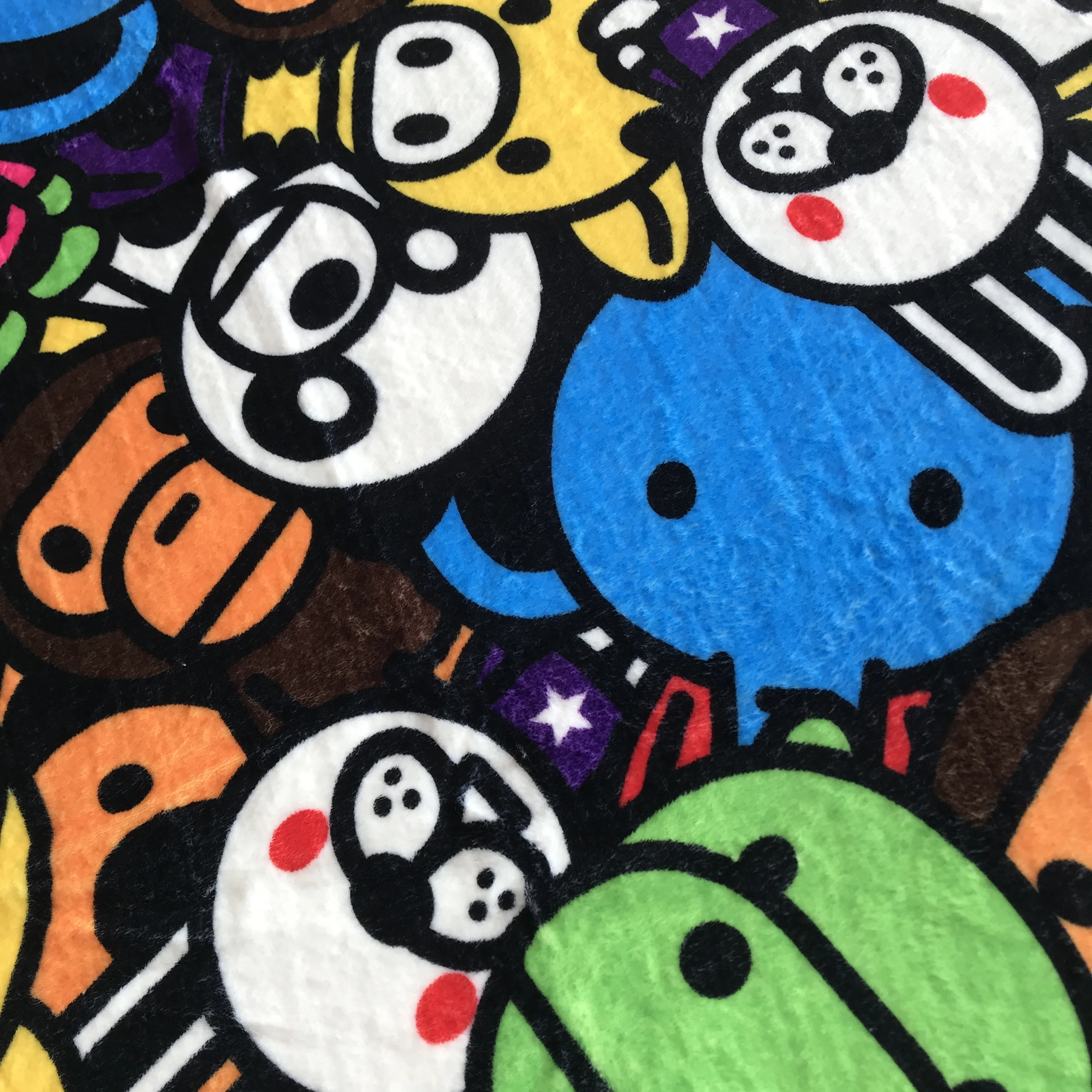 На плоской подошве с принтом из мультика и милым принтом 100% из полиэстра и фланелей с начесом для детей, мягкое детское одеяло