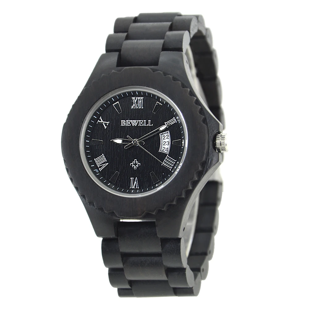 wholesale cheap BEWELL wooden watch men watch big discount for the mid-year