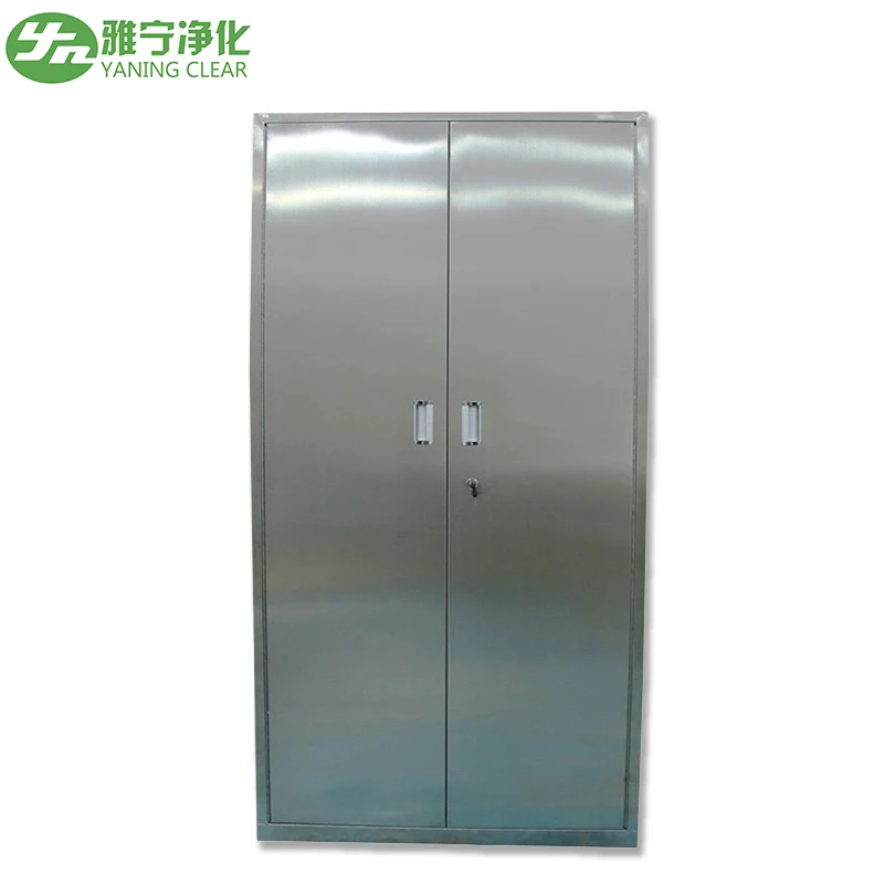 Modular Modern Hospital Furniture Wood and Stainless Steel Cabinets for Operating Room and Clinics