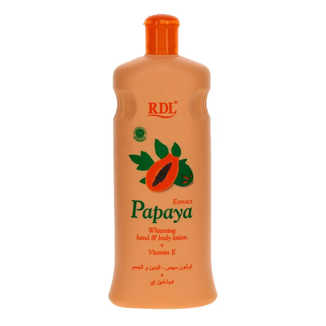 Wholesale cream skin whitening yellow body lotion mens milk papaya body lotion eclaircissante pour le corps ao corporal para c