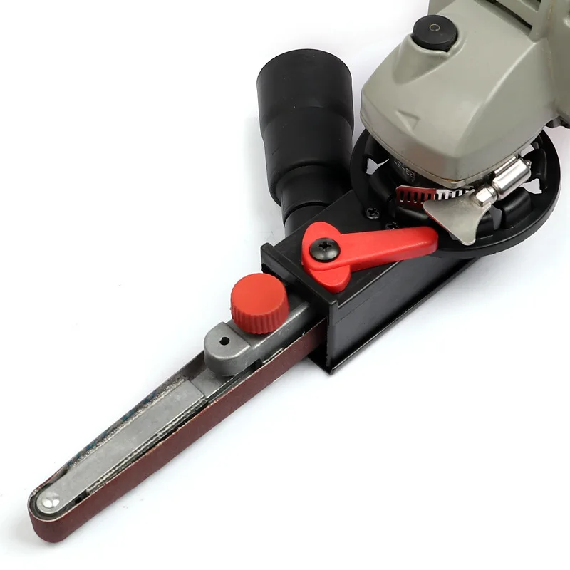 Electric Angle Grinder Mini Sander Sanding Belt Adapter Bandfile Belt Head Sander For M10/M14