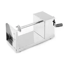 Manual Twist Potatoes Tower Slicer Chips Machine Spiral Spring Potato Twister Tornado Cutter Machine