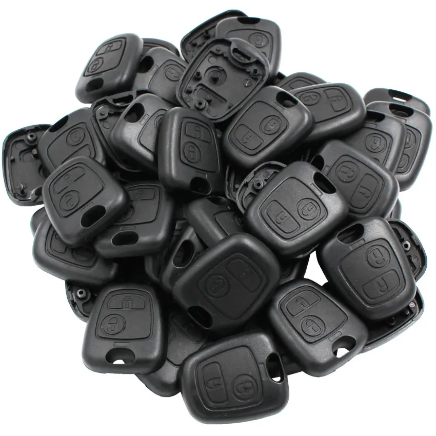 New Replacement for Peugeot 206/307/207 for Citroen C2 Half Remote Key Case Shell Smart Key Housing Cover No Blade