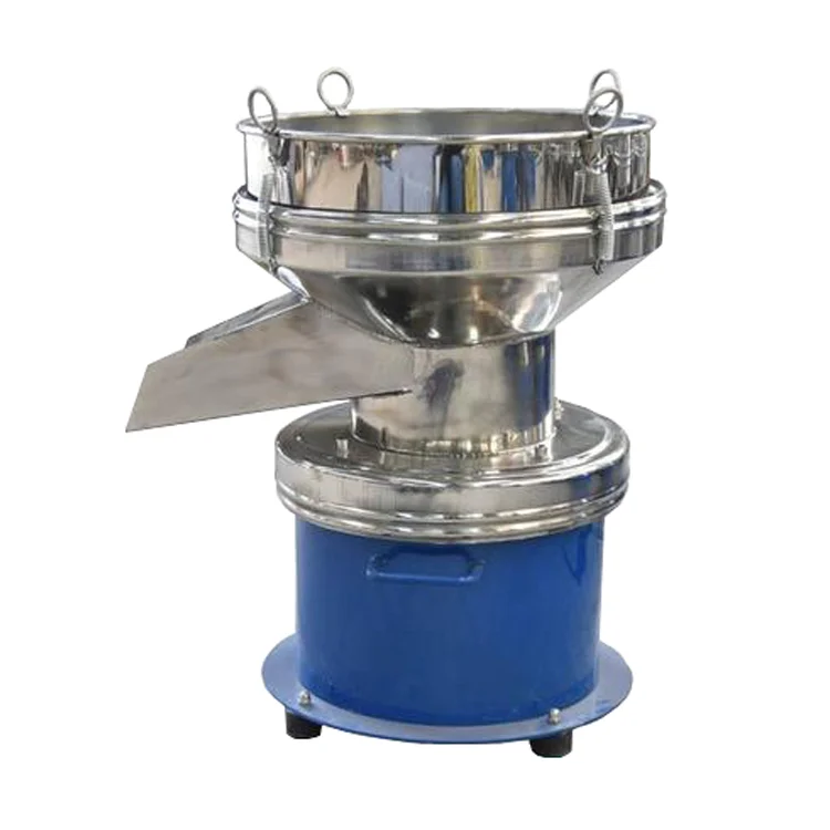 Low noise stainless steel 450 type vibro screening filter separator machine for solid liquid