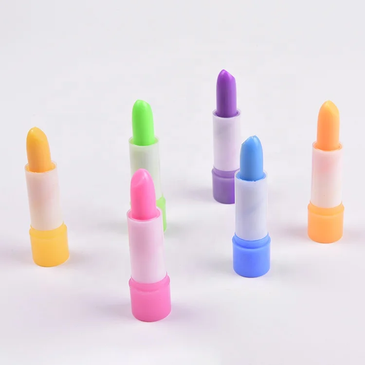 Lovely design lip balm animal style magic color lipstick moisturizing water tender nourish embellish lip balm