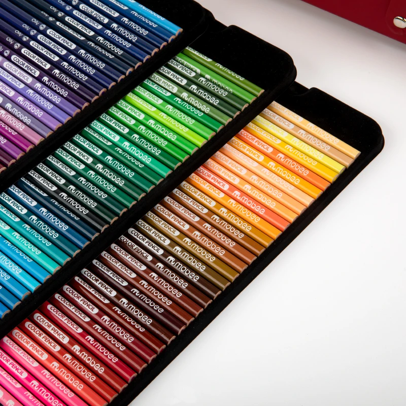 Gxin P021B2 100 colors professionnel crayon de couleur pour enfant Colors custom colored pencils with Gift Box coloured pencils