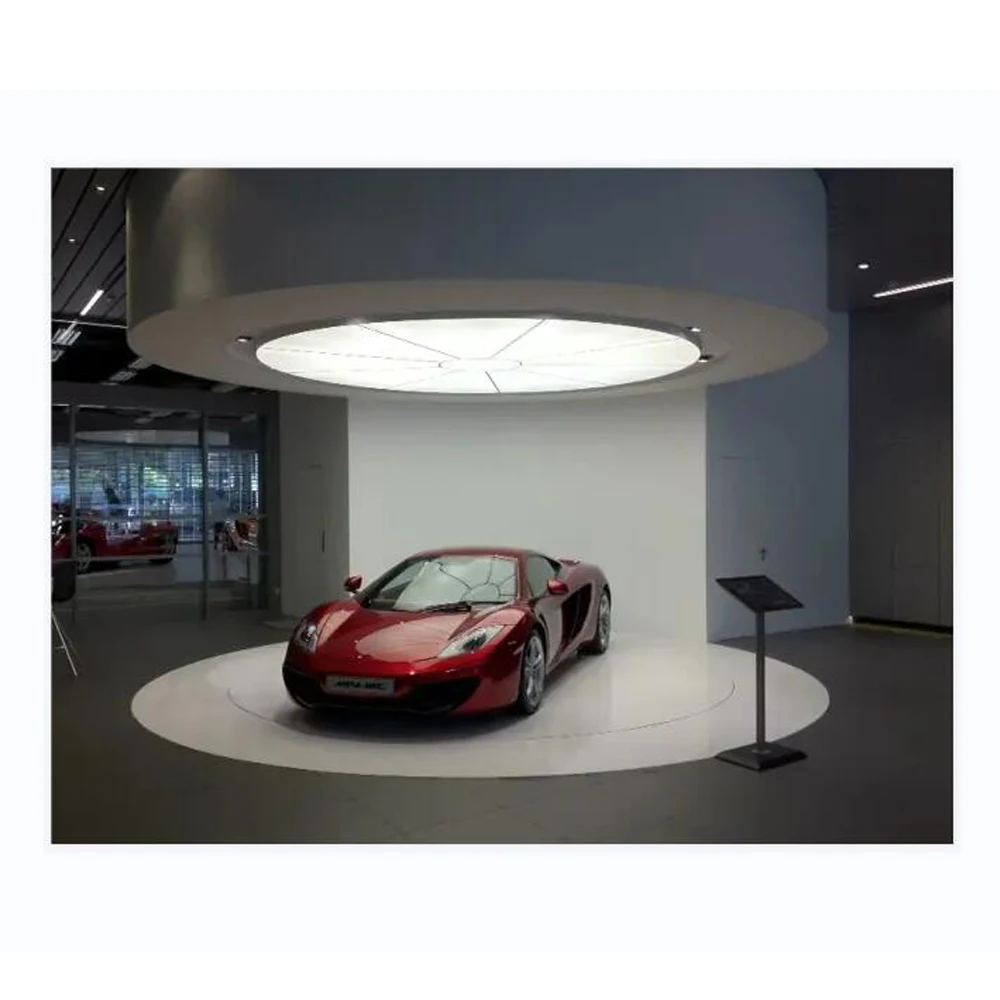 5m 4.5m diameter 3000kg 3ton auto show vehicle rotating platform car turntable
