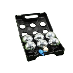 6 balls metal bocce ball set garden set