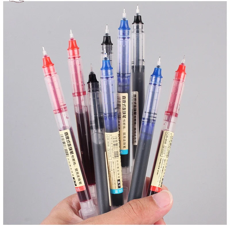 High Quality Acrylic School Office Supplies Direct Liquid Ballpoint Pen