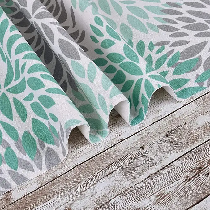 Luxury Print Table Polyester Dinner Table Runner Wholesale Yellow Grey Print Wedding Table Runner