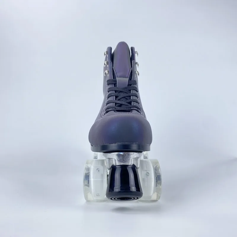 OEM ODM Reflective 3m material aluminum alloy base plate 4 wheel roller skates, Amazon sell well High quality roller skate sale