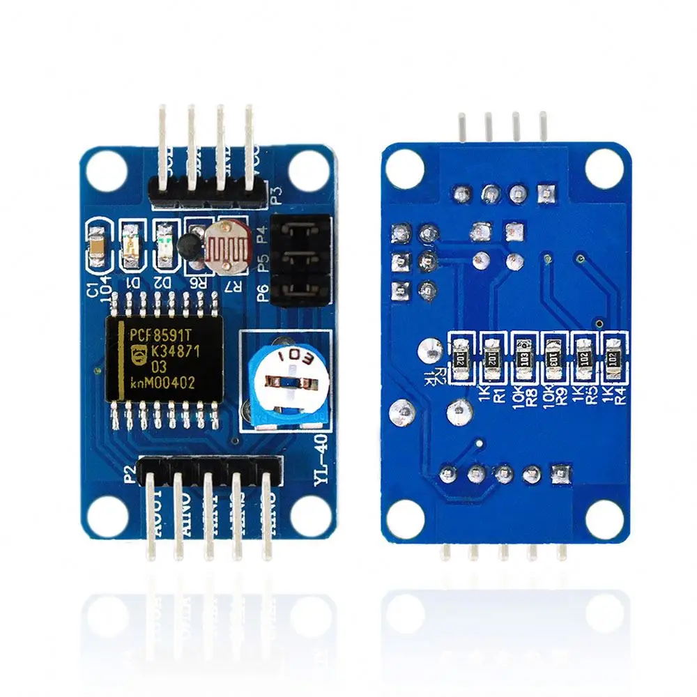  1 шт. PCF8591 модуль AD / DA конвертер аналоговый в цифровой/цифровой-аналоговый преобразователя для с кабелем