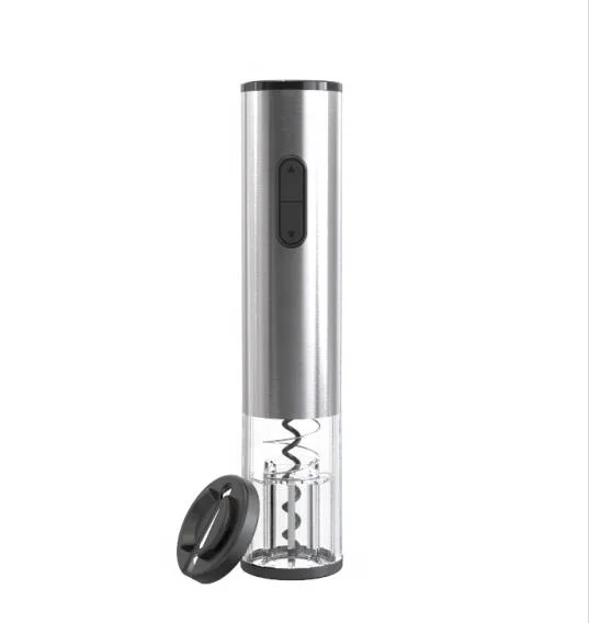 Amazon top seller design Electric  2 in 1 Wine Opener with foil cutter wine screw set with alkaline battery