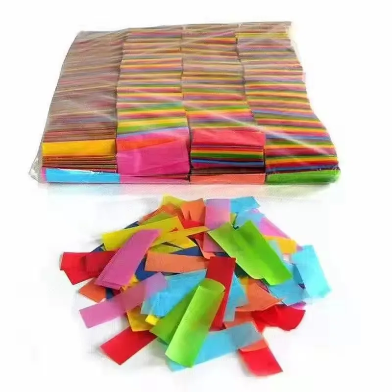 Colorful Stage effect Machine Dj Party Decor Wedding birthday Club Bar Stage Show Confetti Paper Flame Retardant Paper