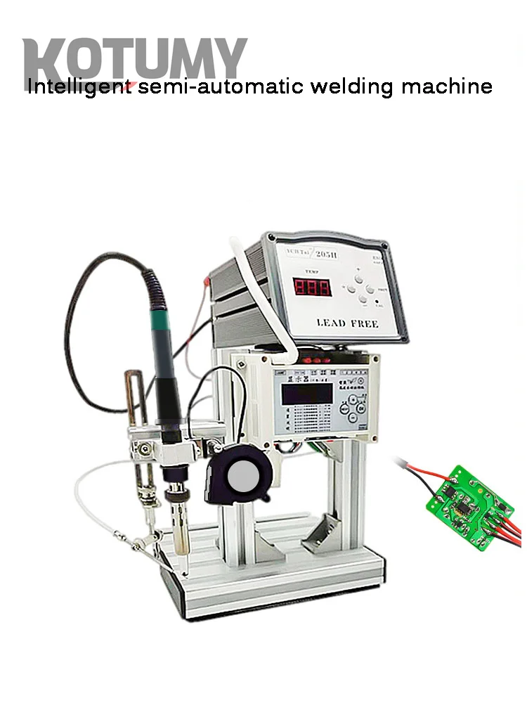 220V/110V Semi Automatic LED Strip Soldering Station Auto USB Wire Connector Soldering Data Cable Machine