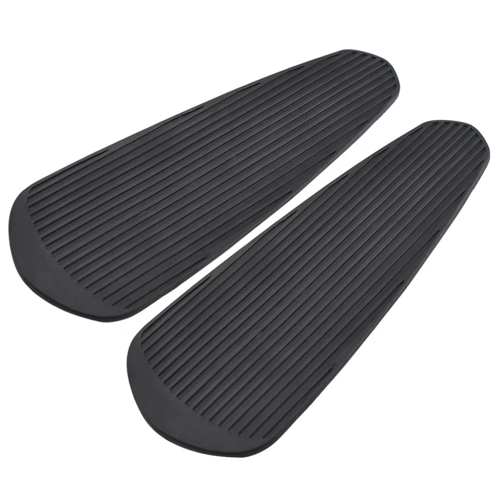 Supply From Stock Motorcycle Black Footboards  Pads For Chief Vintage Roadmaster 2015-2019 2016 2017 2018 Moto Footrest