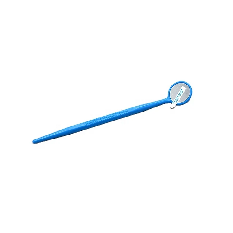 factory sale examination rotating plastic dental disposable mouth mirror