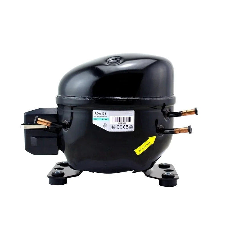 Retekool R600A R134a DC Compressor 12V 48v DC QDZH91G QDZH25G QDZH35G  ZH50G for Car Refrigerator Freezer