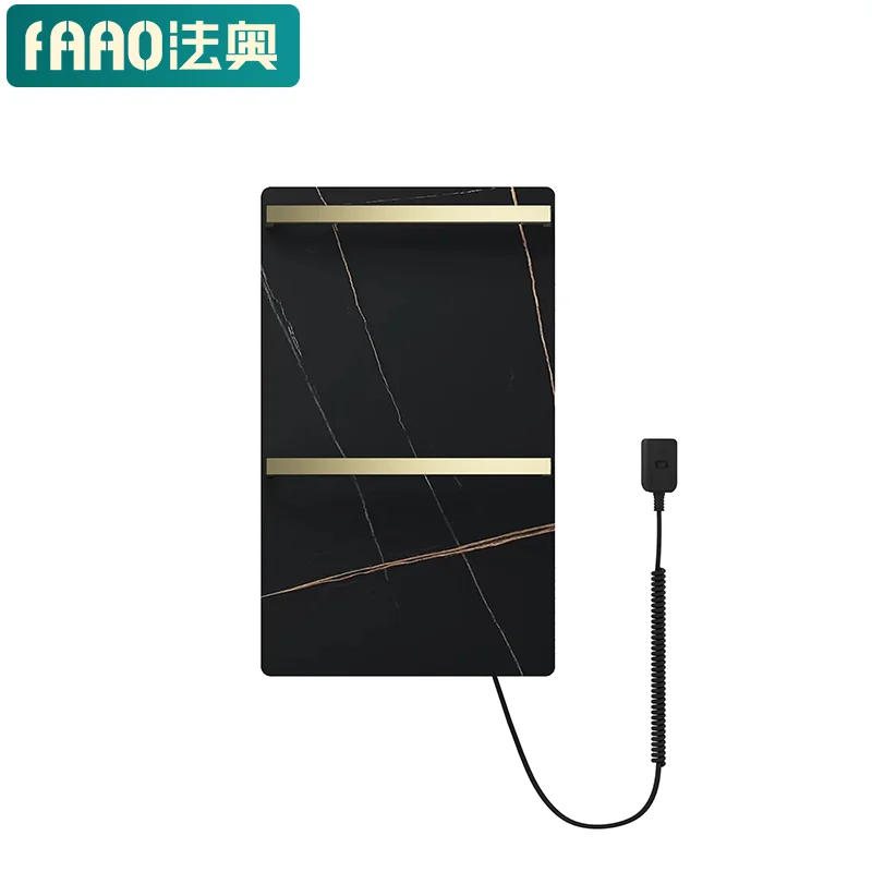 New Design Electric Heated Towel Rack With Temperature Control For Bathroom Stainless Steel Towel Warmer