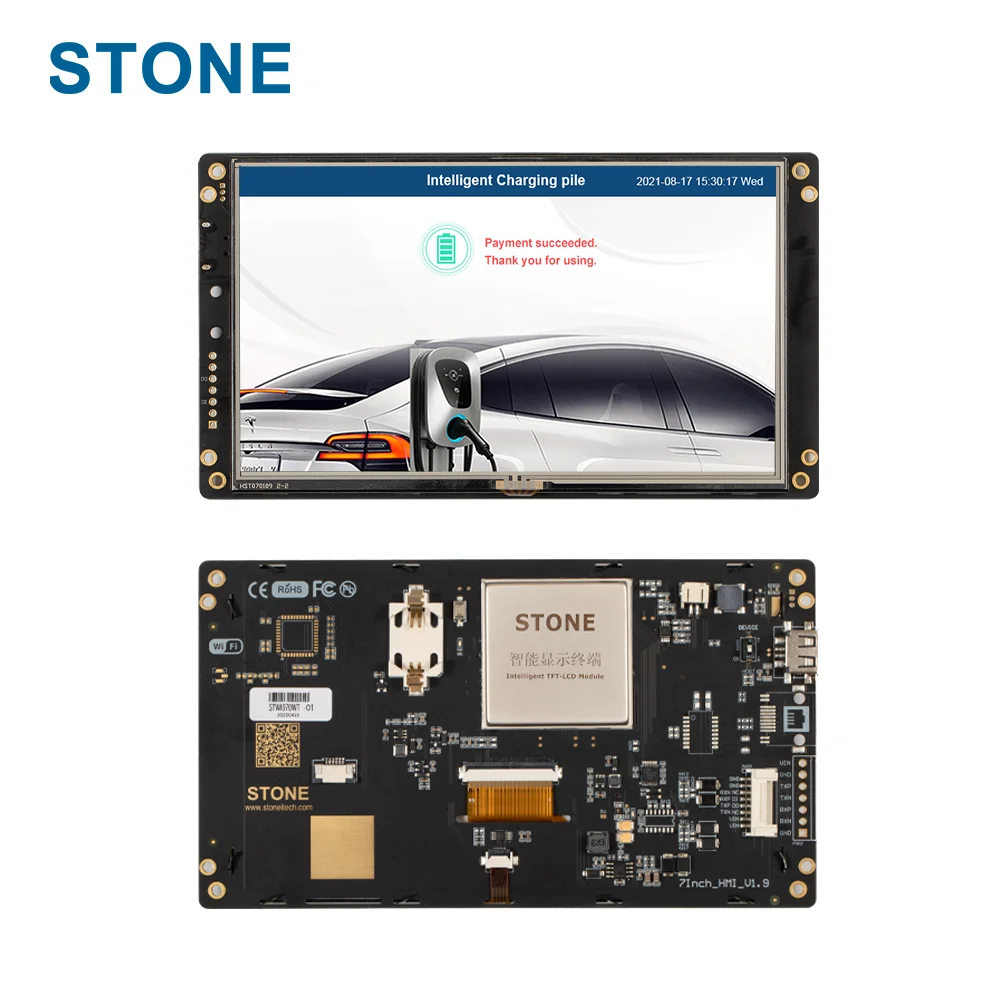 STONE High/top-end 4.3 Inch 480*272 HMI Smart TFT LCD Module and Industrial PC with High Brightness