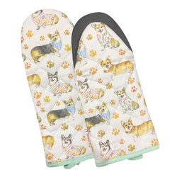 nordic custom printed disposable bbq gloves silicone oven  mit mitts