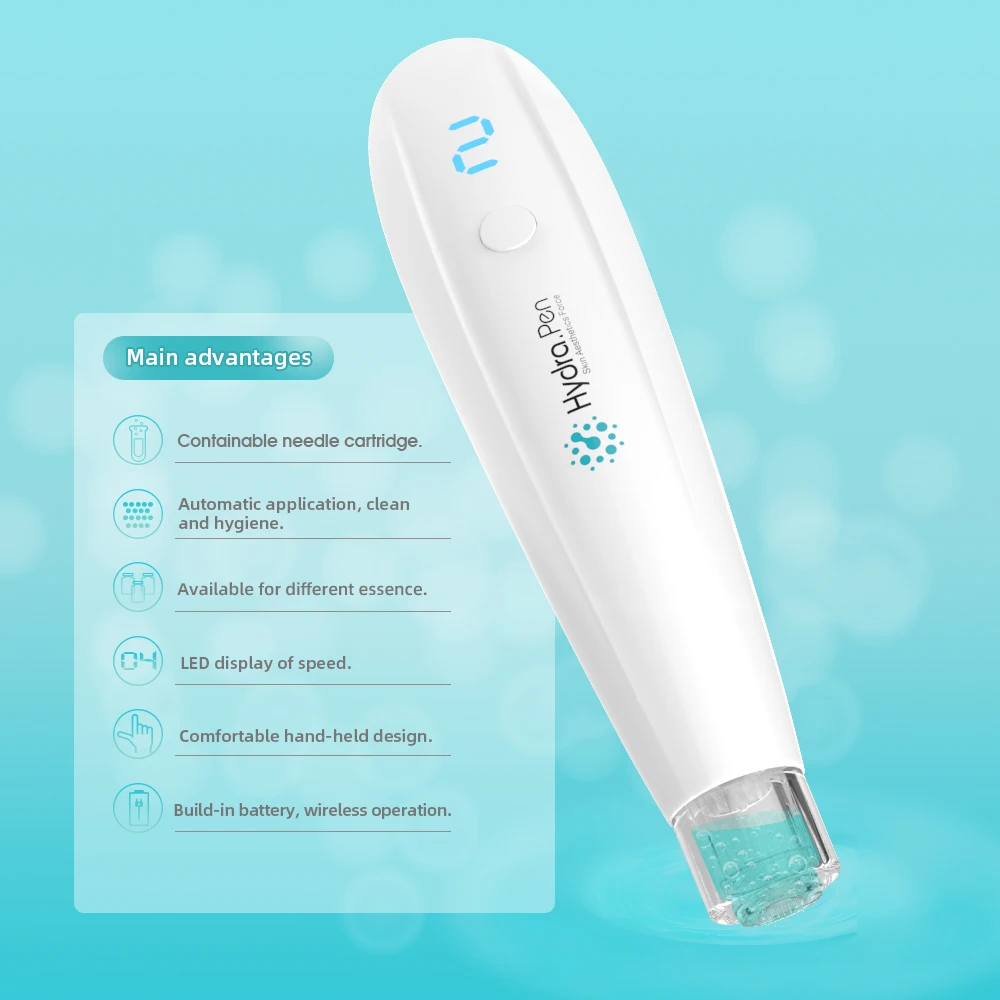  Dr.pen оригинальный производитель серия Hydra новейший инновационный dermapen HydraPen H2 с автоматической краской сыворотки