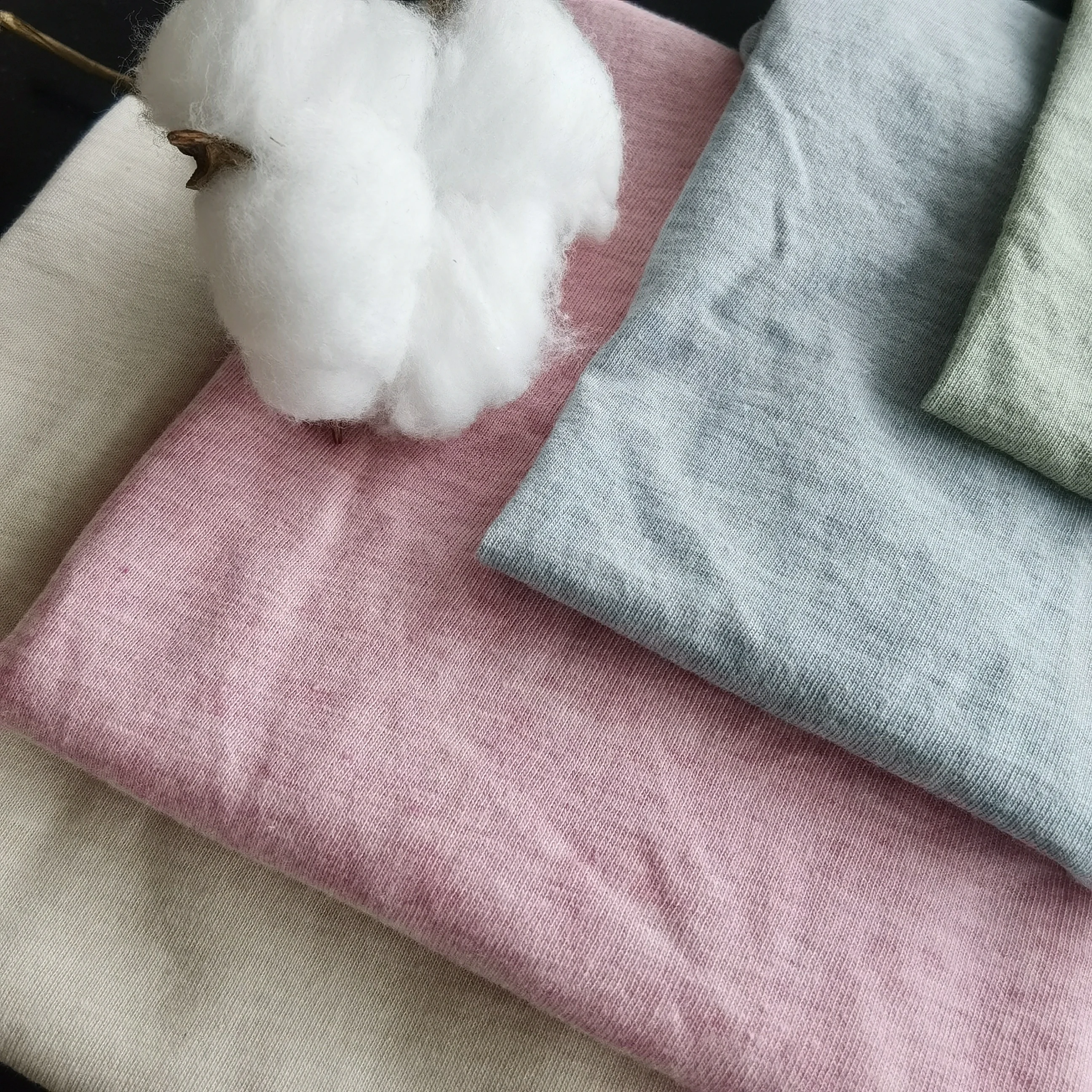
GOTS 100% Organic cotton fabric natural dyeing fabric botanical dyeing  (1600124996771)