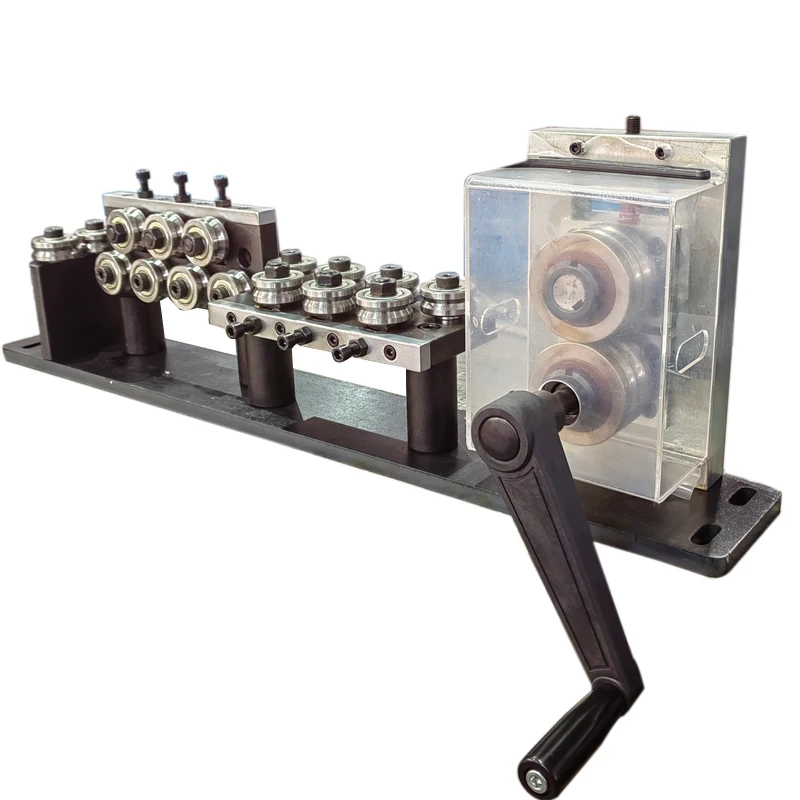 High Performance wire straightening rollers 4mm 6.35mm 1/4' tube straightening machine