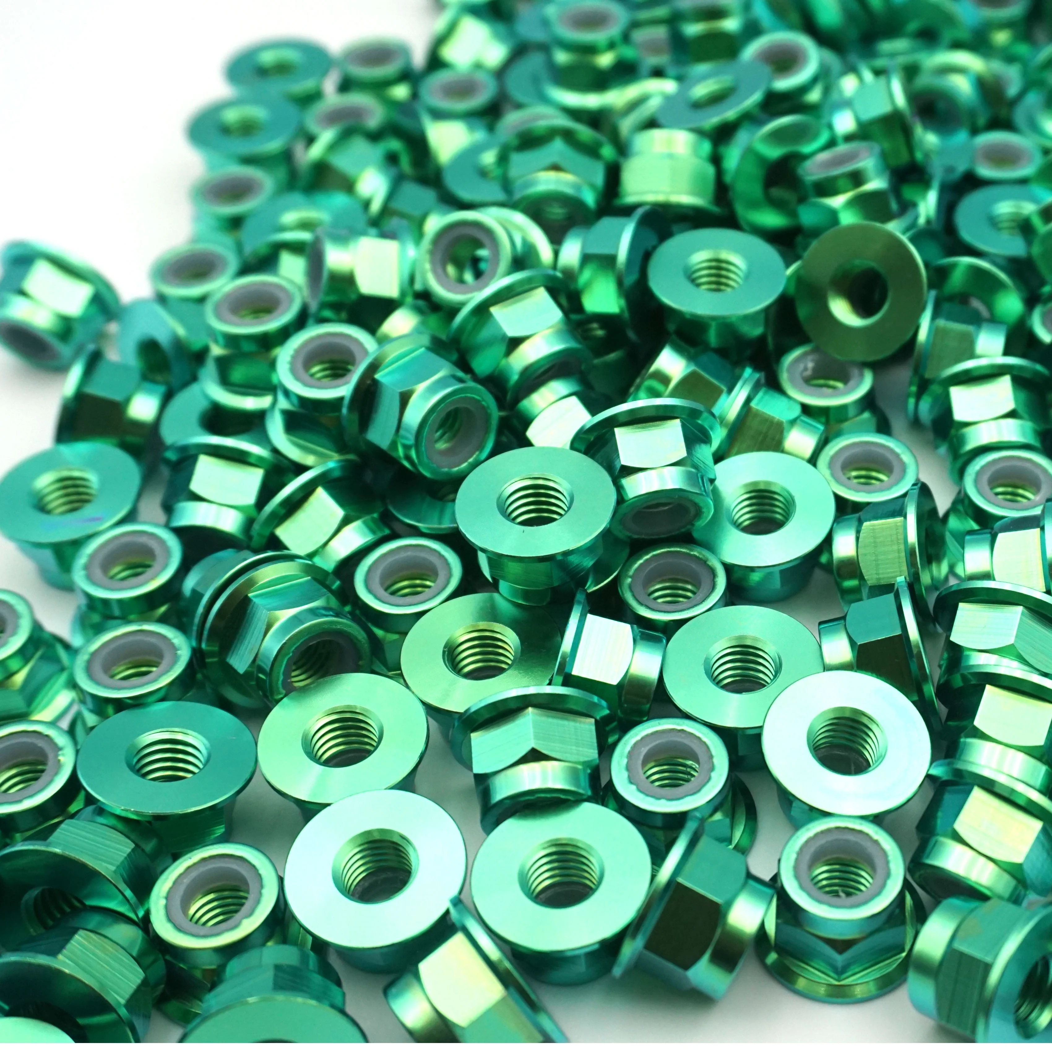 GR5  China Prevailing Torque Type Ex Self Locking Nuts and Jam Nut of Factory Wholesale Price Nylon Nut M8 Front Rear Wheel Axle