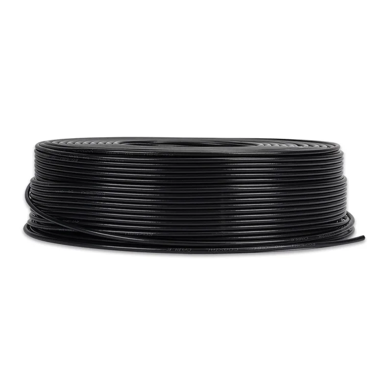 USB 2.0 data cable 2725 24+28 AWG 4 cores Twisted Pair Electrical Wires TPE Sheathed OD 4.0MM aluminum foil braid shielded cable