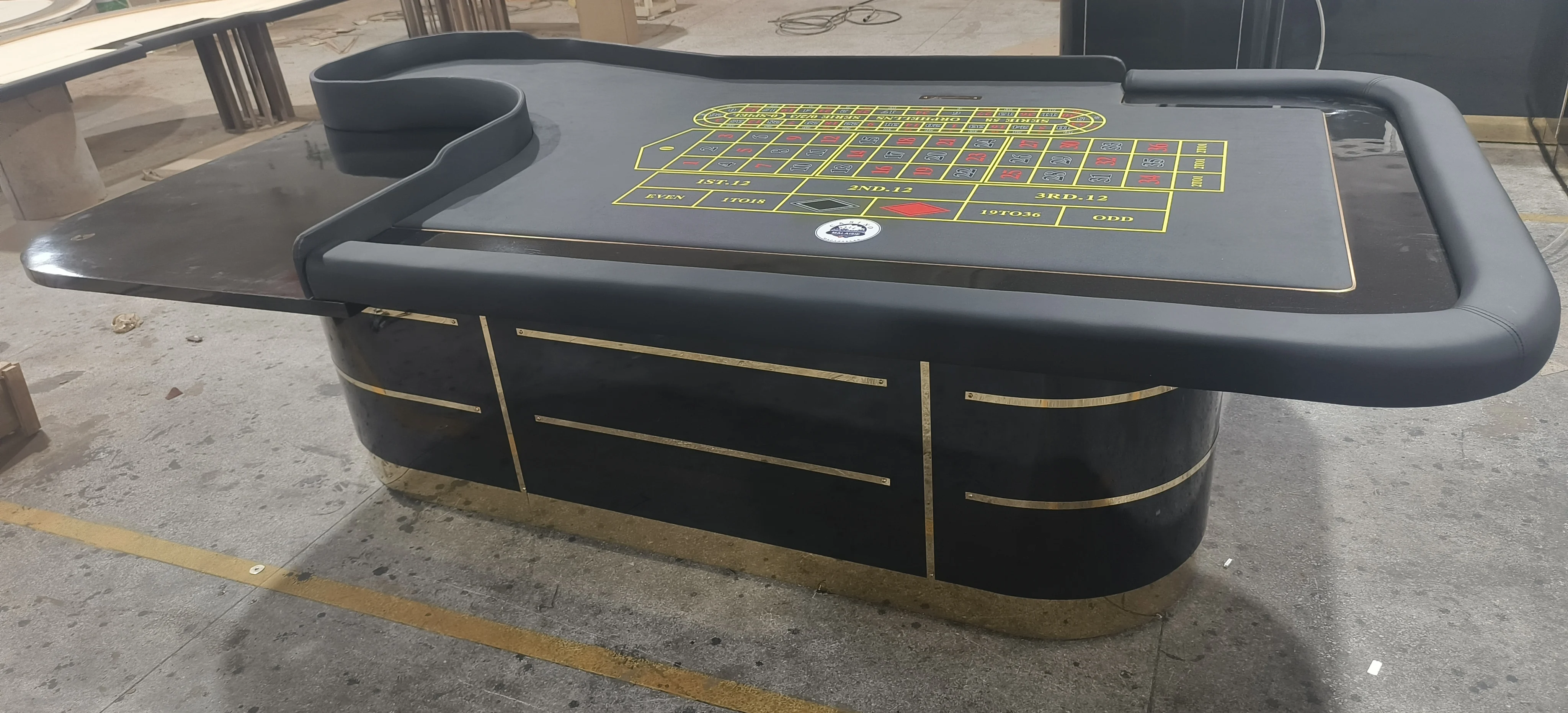 Roulette Table Luxury Gambling Poker Tables Casino Game Professional Table Custom