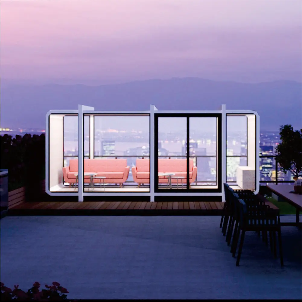 Prefab villa container shop container price octanorm photo booth kiosk case prefabbricated allaroman