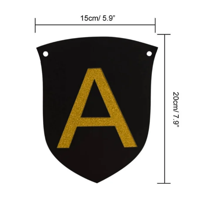 Черно-золотой баннер на день рождения с тканевыми помпонами и бумажным фонариком для украшения новогодней и новогодней вечеринки