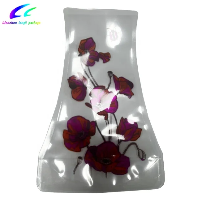 Рекламная складная пластиковая ваза с различными узорами для цветов дизайн на день рождения декоративная современная белой