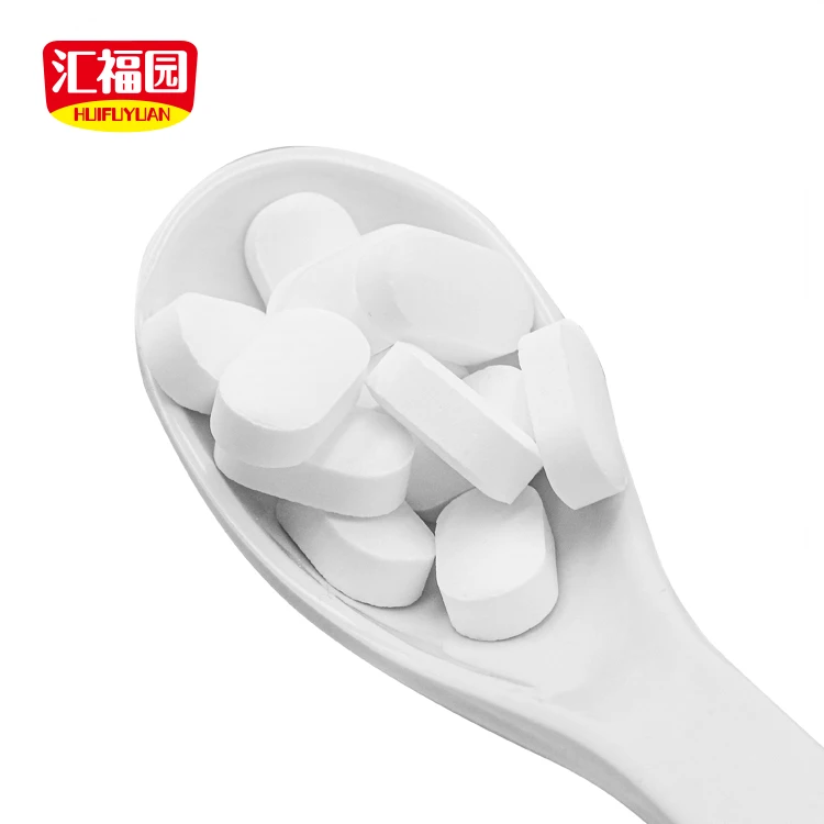 
OEM factory supply pressed type tablet shape fresh mint candy 