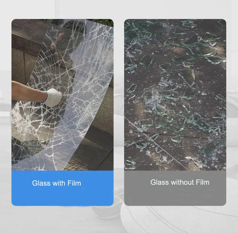 Brand new Safety and Security 7mil Window Film Hot Selling Anti Smash and shatter proof safety window film