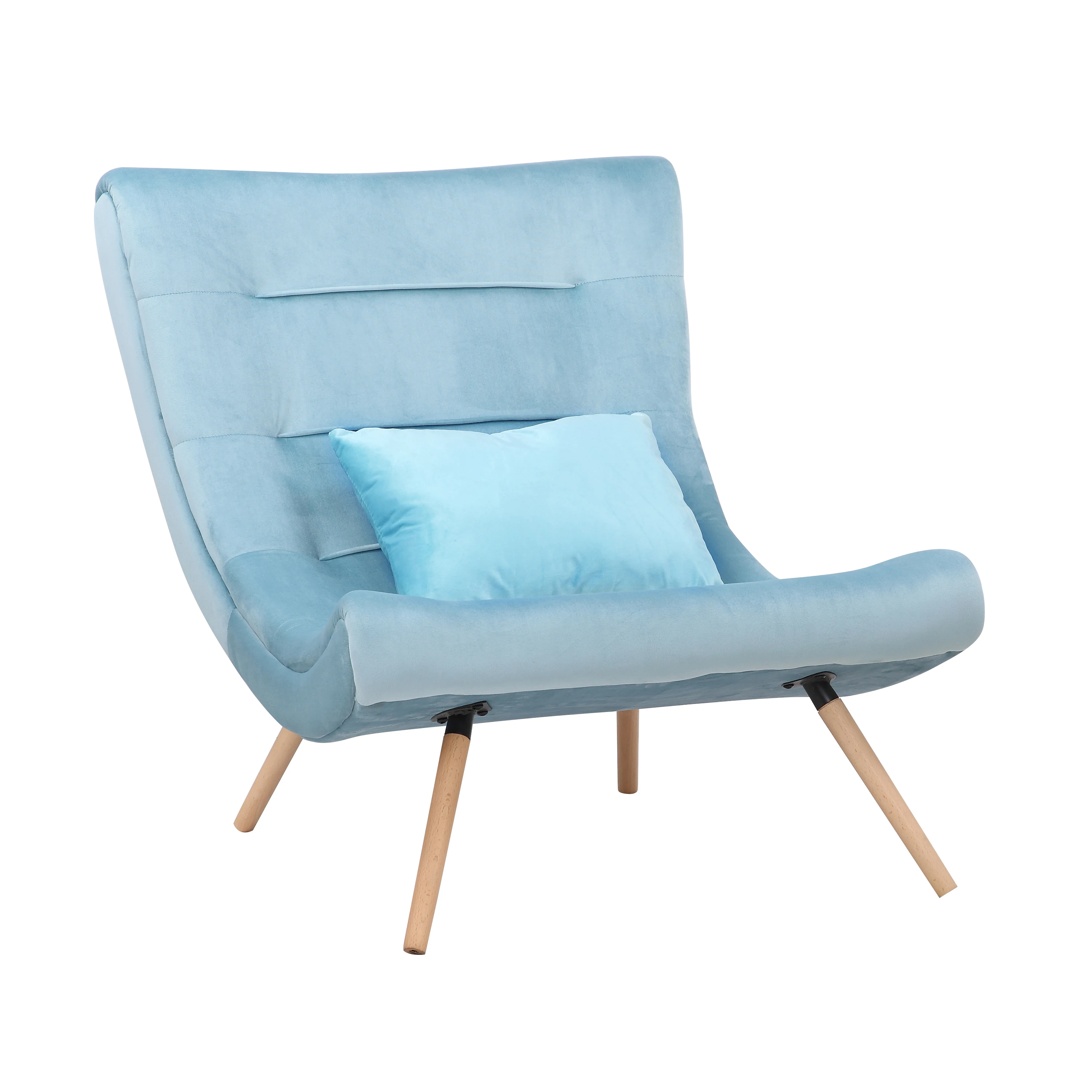 Accent Reclining Chair Factory Low Price Modern Accent Leisure Comfortable Living Room Chair Covers Sofa Furniture