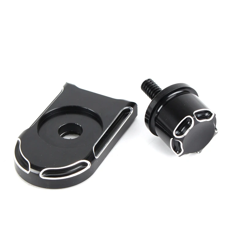 Factory price Motorcycle Rear Fender Seat Bolt Tab Screw Nut Knob Cover For Harley Touring Road King Sportster XL 1996-2022