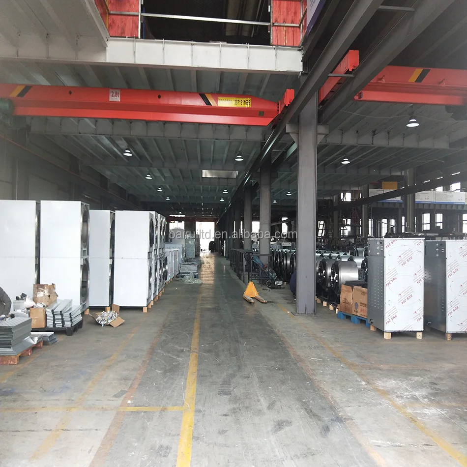 Electric and gas option stack dryer&dryer set up videos offering machine