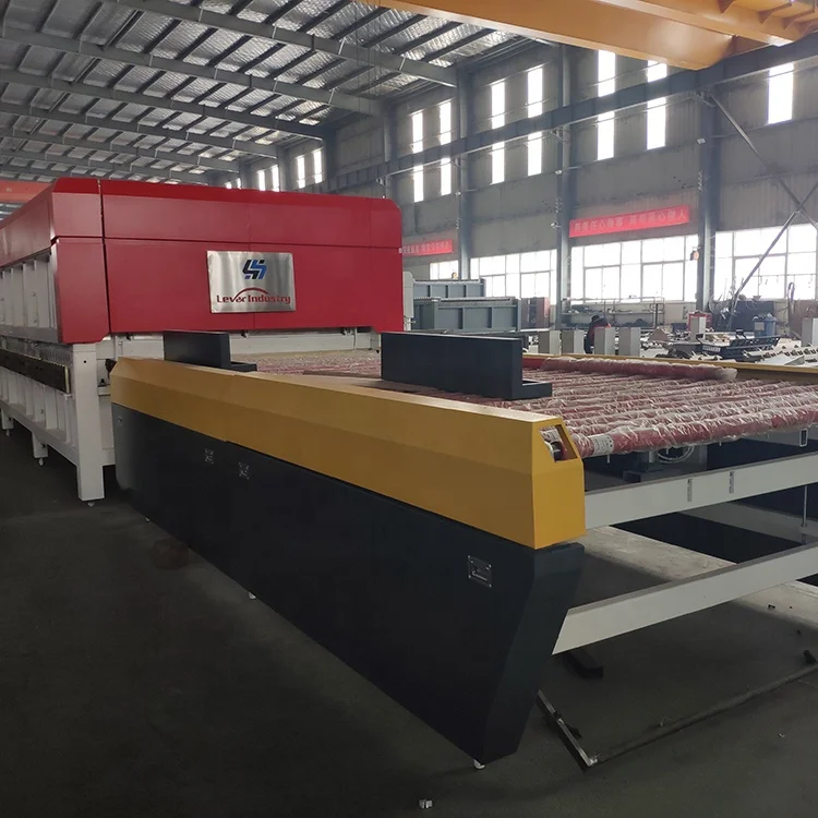 Toughened Oven Horizontal Flat Machinery Glass Tempering Furnace