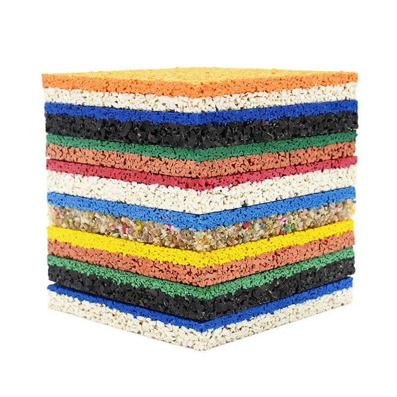 Children Outdoor Playground EPDM Rubber Granules