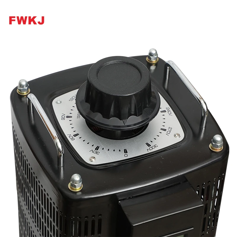 FWKJ High Quality Black color TSGC2 40KVA three phase Variac transformer 380V ac automatic voltage regulator