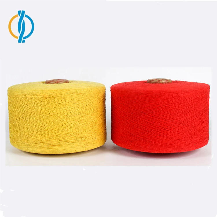 Ne 8s/1 regenerated cotton polyester blended yarn for hammock