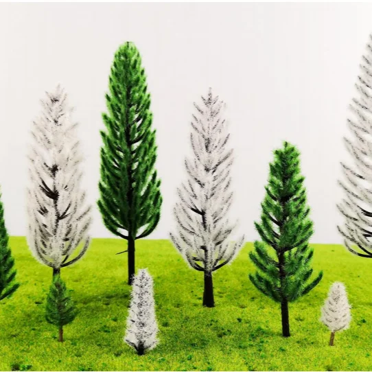 tree root tables hot selling simulation prefabricated building sand table model 3d border tree models