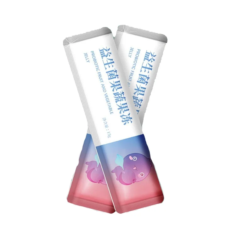 Probiotic jelly sticks for healthy immune system gel probiotics vegetable enzymes OEM private label supplements