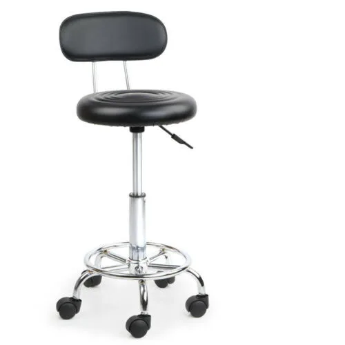 
Hairdressing Backrest Hydraulic Height pu padded hair Salon beauty Stool chair Swivel 