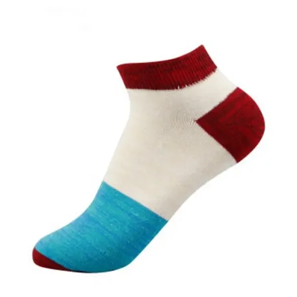China manufacturer wholesale custom 100% cotton unisex solid color athletic low cut socks