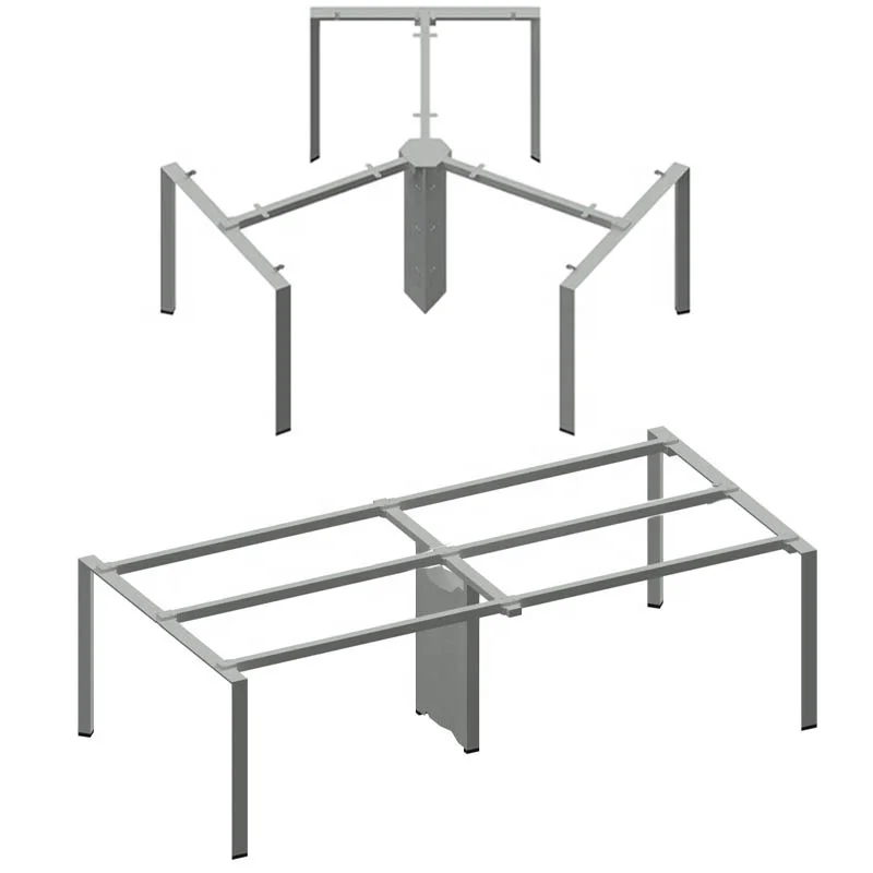 Ножки стола сидят стоящие настольные рамы регулируемый стол с четырьмя ножками