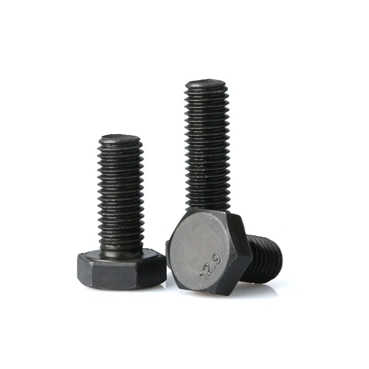 China manufacturing wholesale price grade 8.8 bolt and nut screw washer DIN931 DIN933 metric galvanized hex bolt